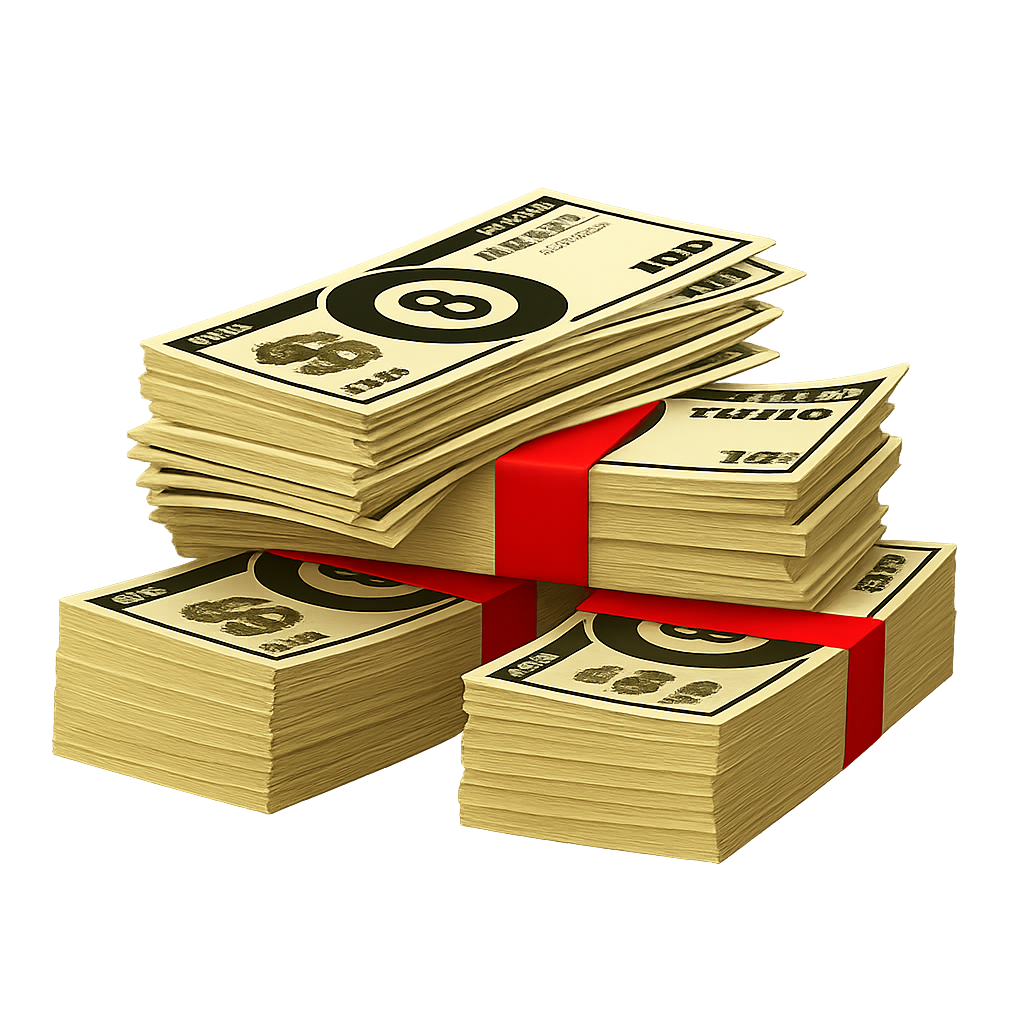 Cash 8 Ball Pool - Get up to 8000 cash!🔥