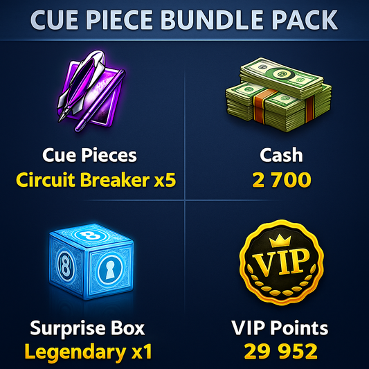 Cash 8 Ball Pool - Get up to 2700 cash! + Circuit Breaker cue🔥